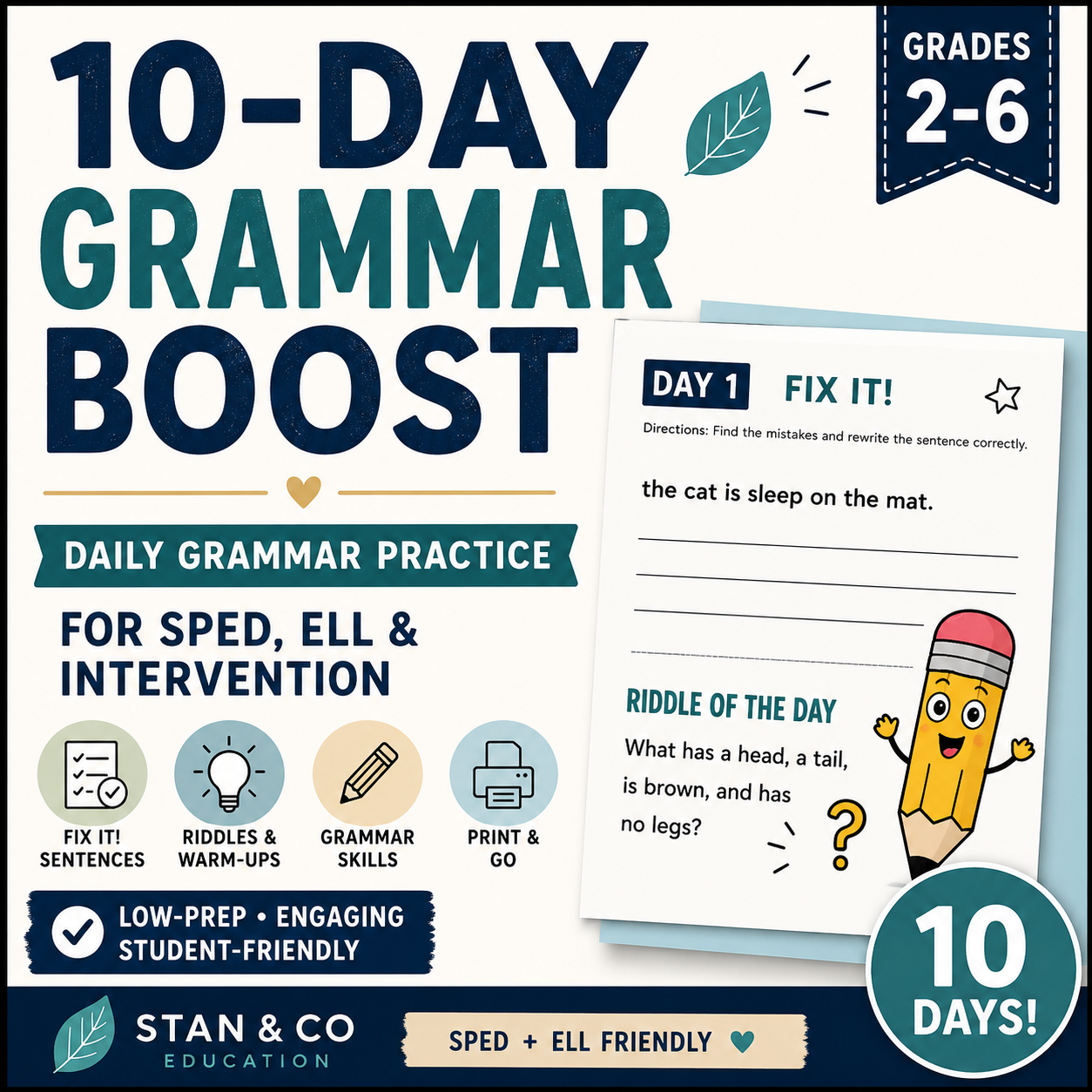 Fun Daily Grammar Practice for Growing Writers